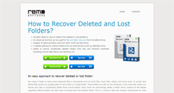Desktop Screenshot of folderrecovery.net
